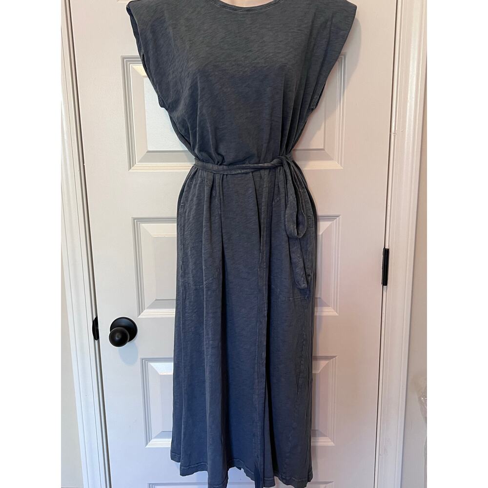 Hello Nite Vintage Indigo Midi Dress, Women's Size S, NWT